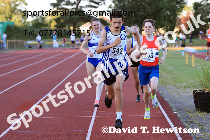800 metres, 2025 NEGP No 4, Monkton. Photo: David T. Hewitson/Sports for All Pics